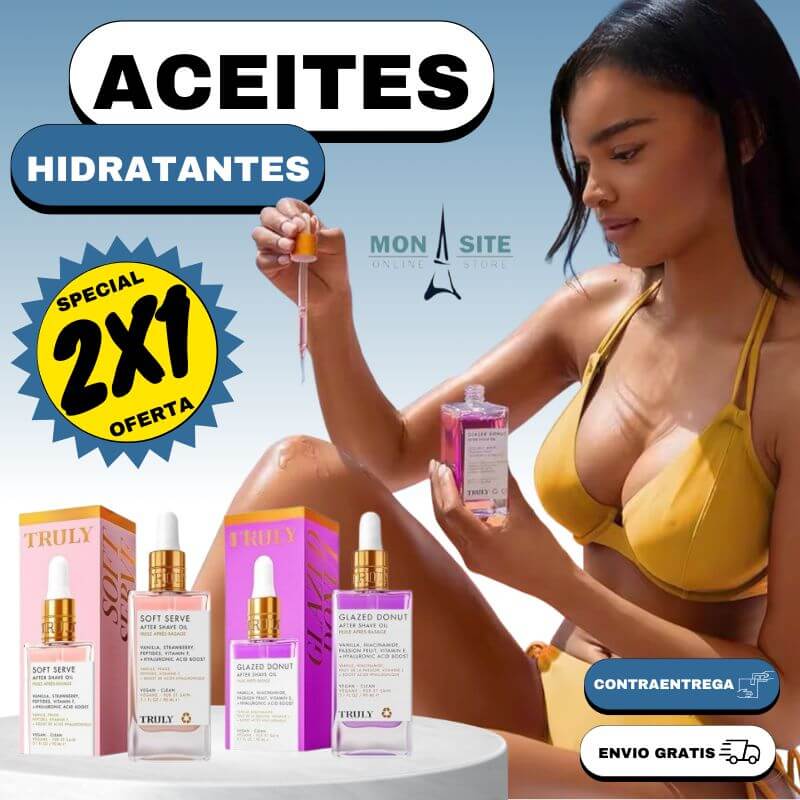 Combo Aceites TRULY GLAZED After Shave