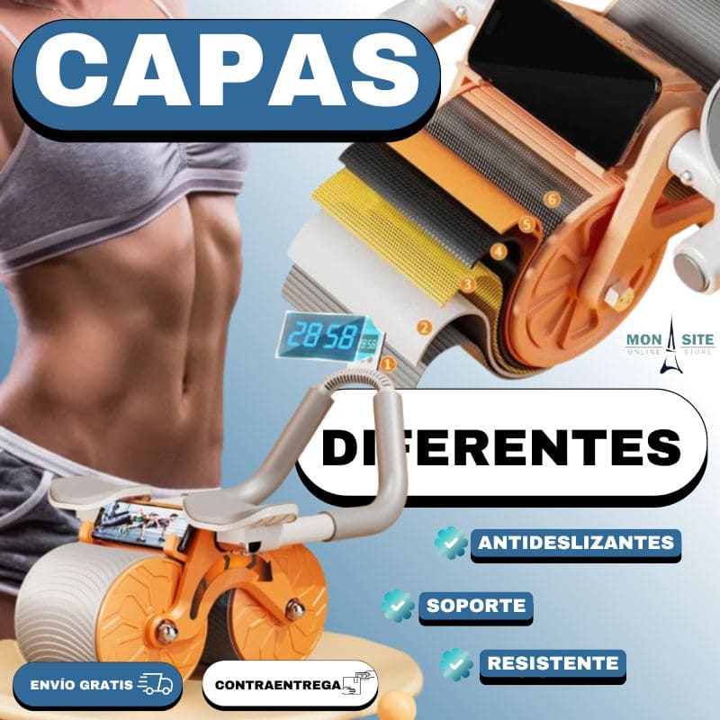 Rueda Abdominal con Temporizador