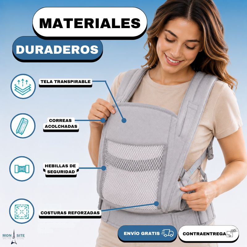 Cargador para Bebes Baby Carrier Unitalla Manos Libres