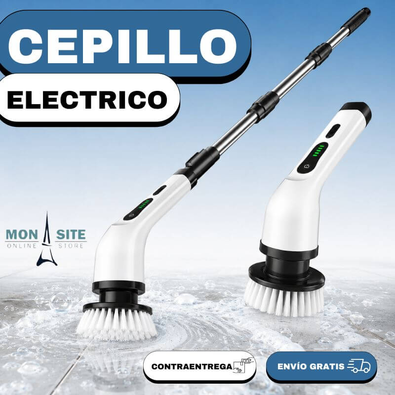 Cepillo Eléctrico de Limpieza│KIT COMPLETO