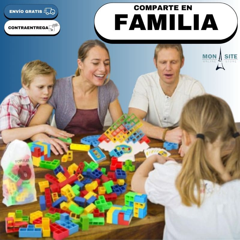 Juego de Jenga Tetris
