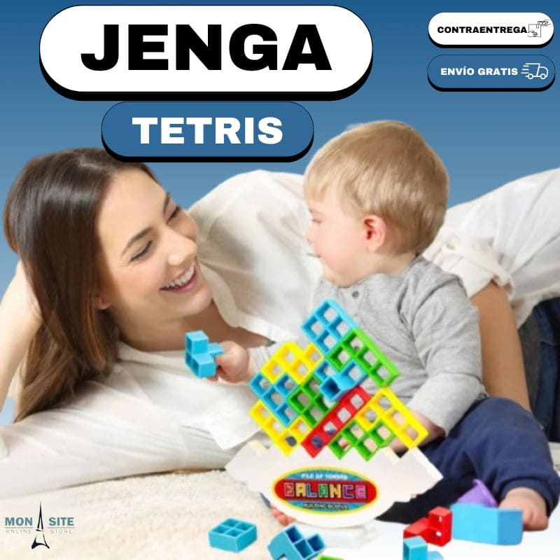 Juego de Jenga Tetris