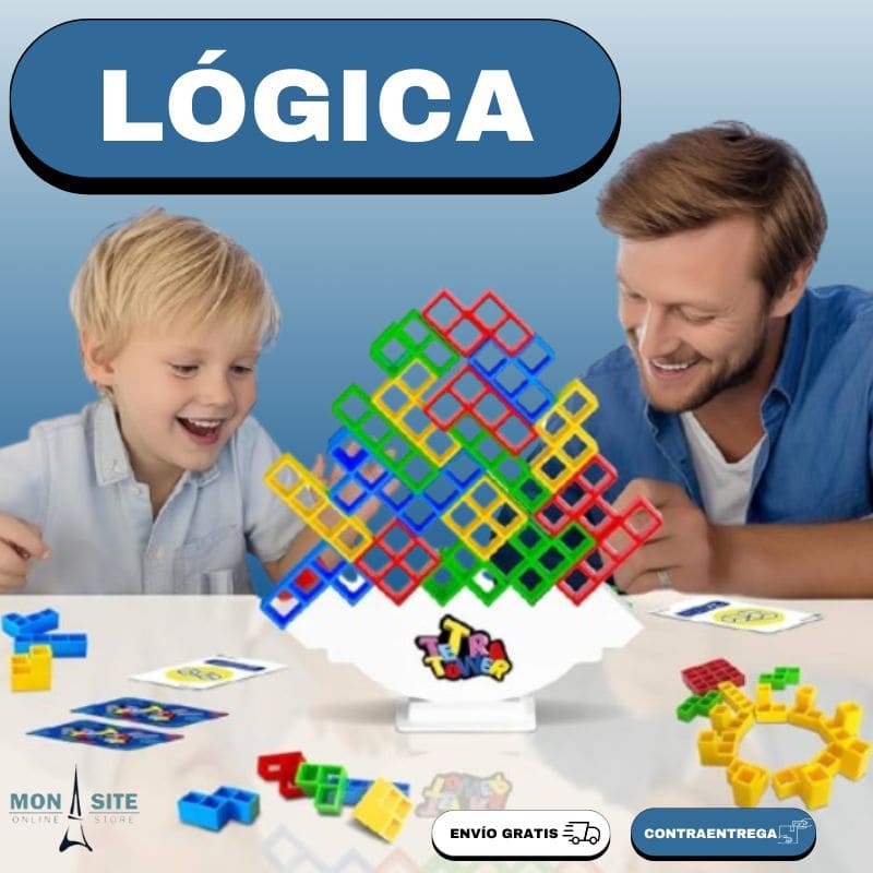 Juego de Jenga Tetris