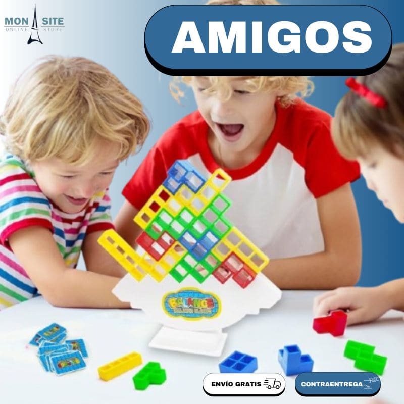 Juego de Jenga Tetris