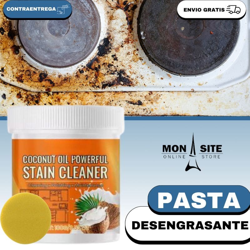 Pasta Desengrasante Aceite Coco