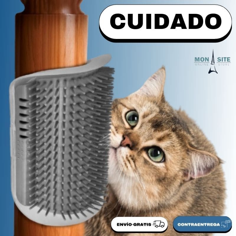 Cepillo Rascador Gato