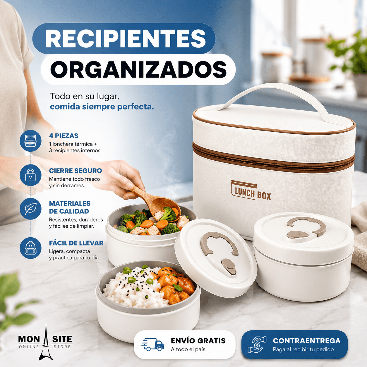 Set Lonchera Termica