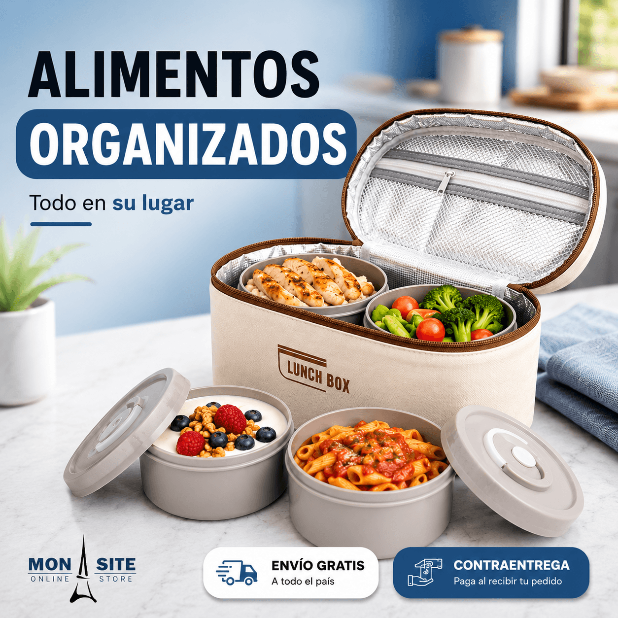Set Lonchera Termica