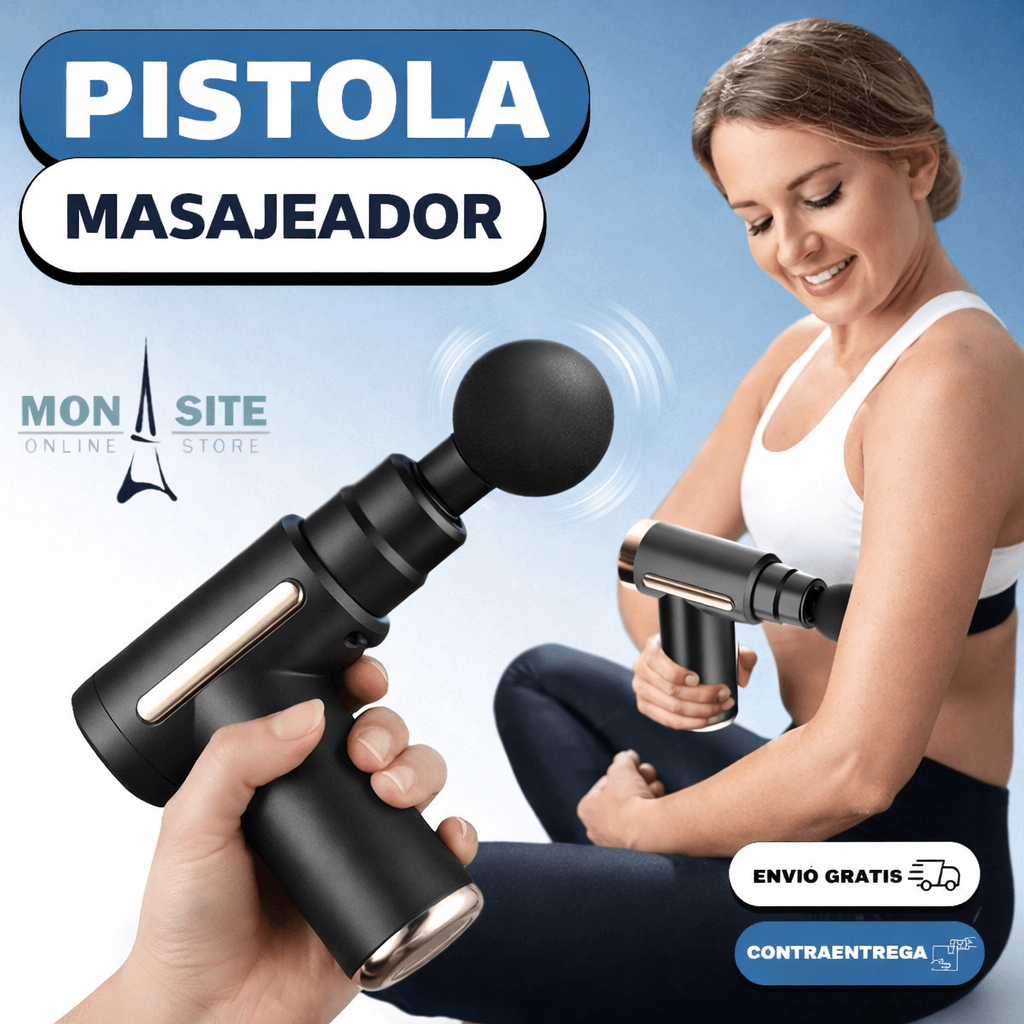 Pistola Masajeadora Portátil