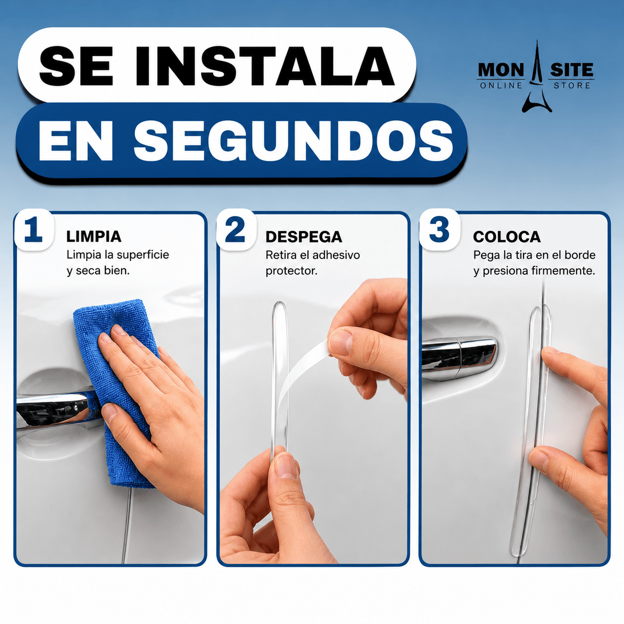Tiras Protectoras Antichoques