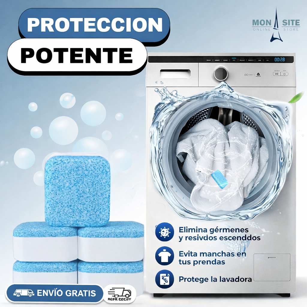 Pastillas de Limpieza Extrema Lavadora™