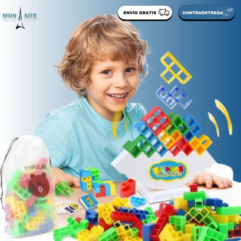Juego de Jenga Tetris