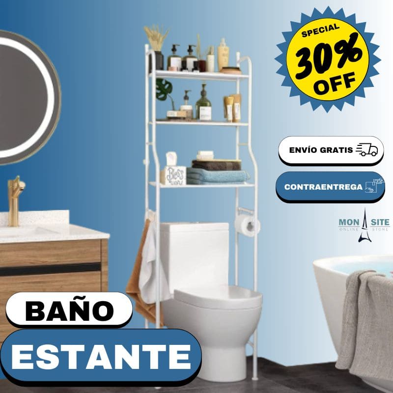 Estante Organizador de Baño