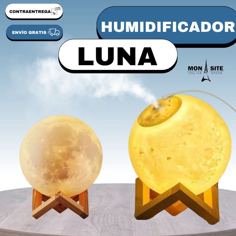 Lámpara Humidificadora Luna -MOON HUMIDIFIER