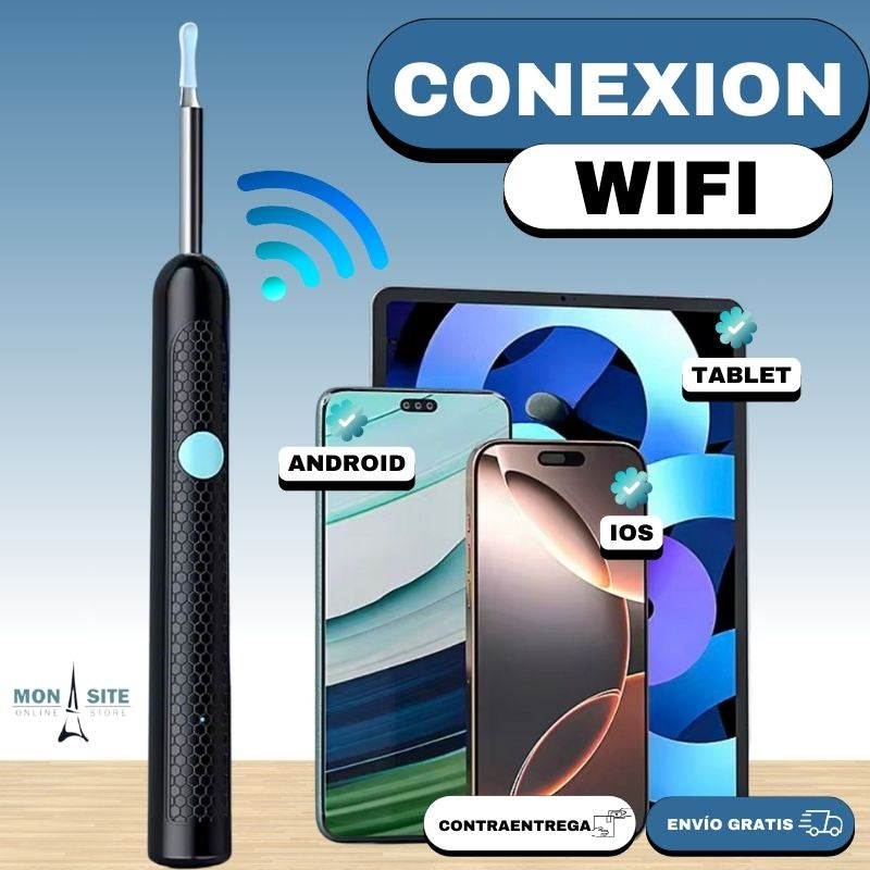 Limpiador de Oidos con Camara