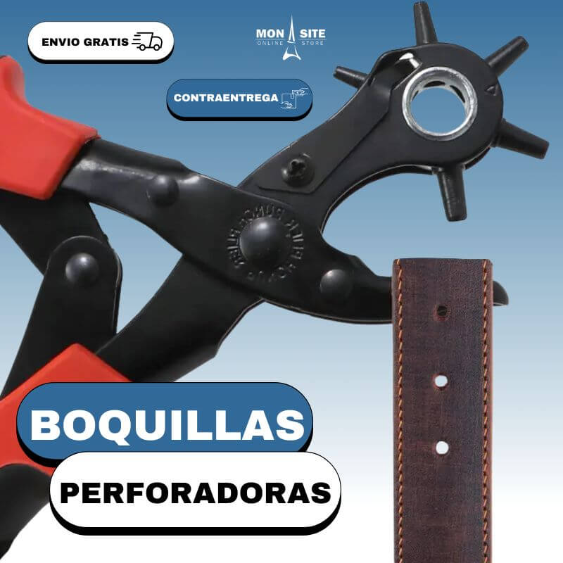 Pinza Perforadora Punzonadora