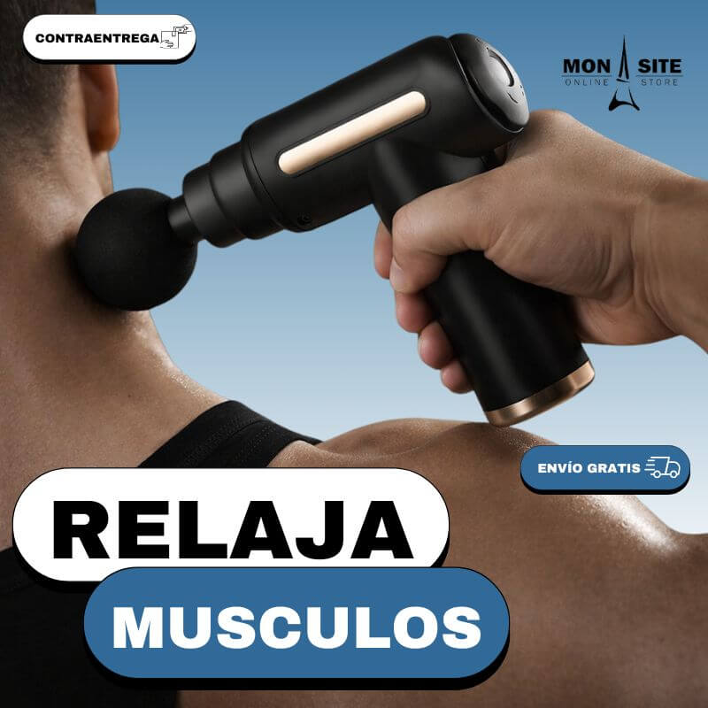 Pistola Masajeadora Portátil