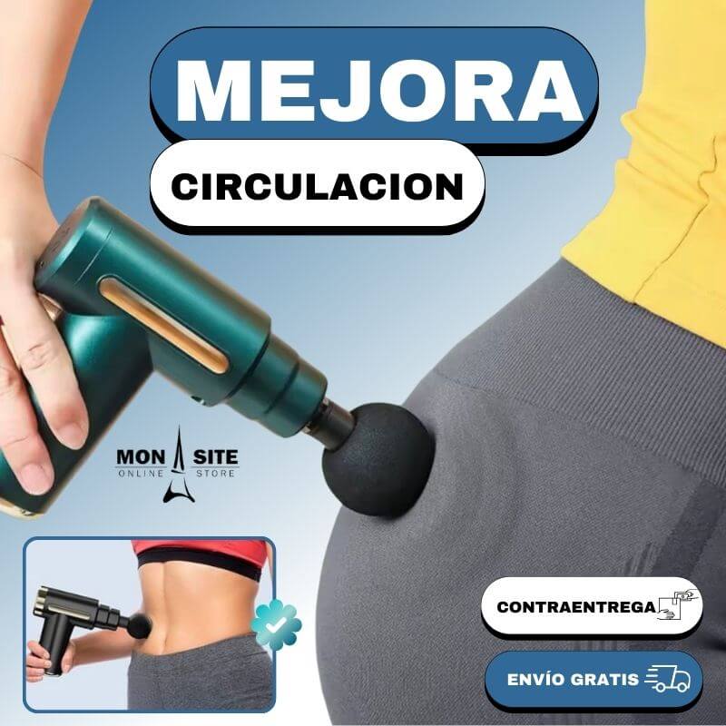 Pistola Masajeadora Portátil