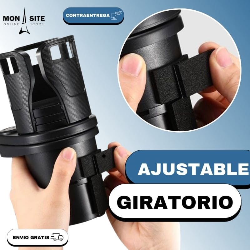 Portavasos Multifuncional Auto