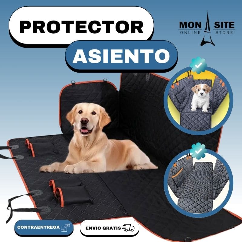 Protector de Asientos Carro Mascotas