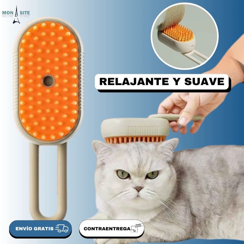 Cepillo Rascador + Vaporizador