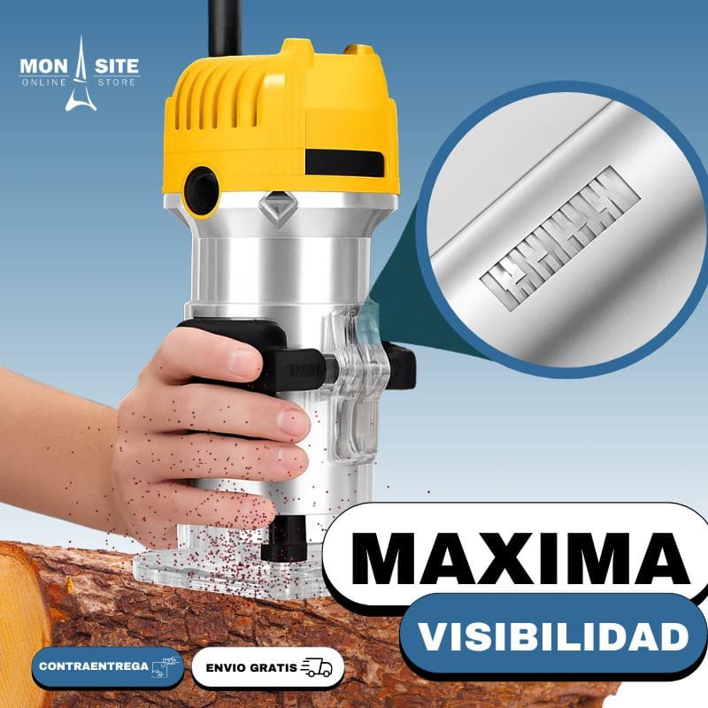 Router Eléctrico Profesional 8000W – Corte Preciso