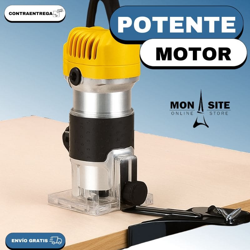 Router Eléctrico Profesional 8000W – Corte Preciso