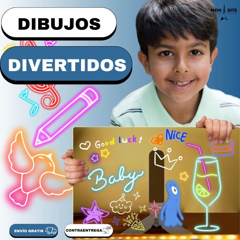 Pizarra Luz LED + REGALO