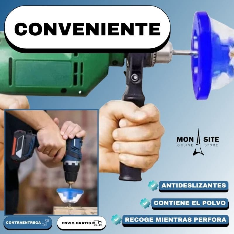 Taladro Recoge Polvo