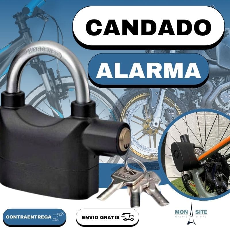 Candado Alarma para Moto