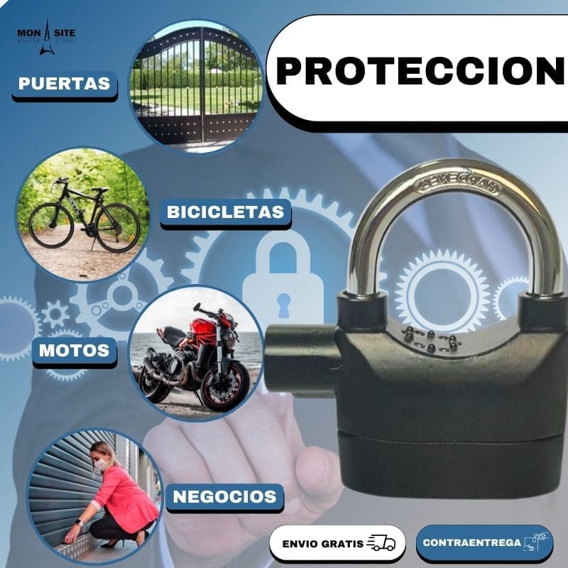 Candado Alarma para Moto