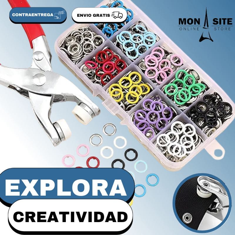 Juego de Botones con Alicates