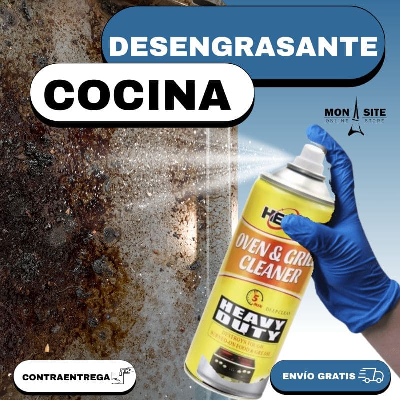 Spray Desengrasante Cocina 650ml Herios