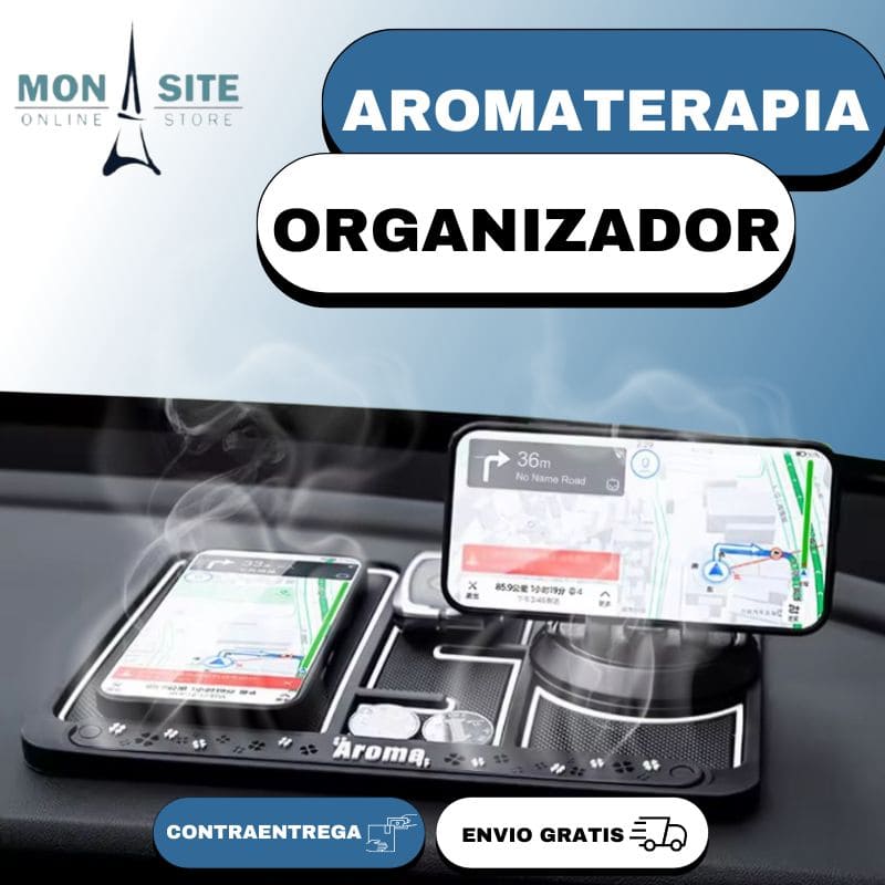 Alfombrilla antideslizante 4 en 1 para carro