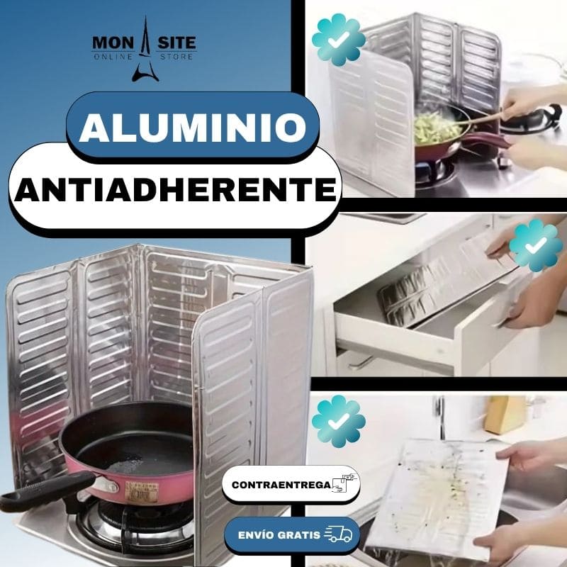 Protector de Aluminio contra Salpicaduras