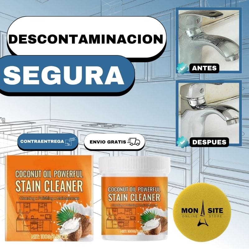 Pasta Desengrasante Aceite Coco