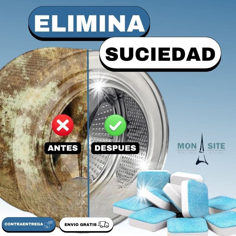 Pastillas Limpiadoras Lavadora