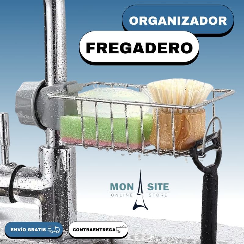 Organizador Lavatrastes soporte para grifo