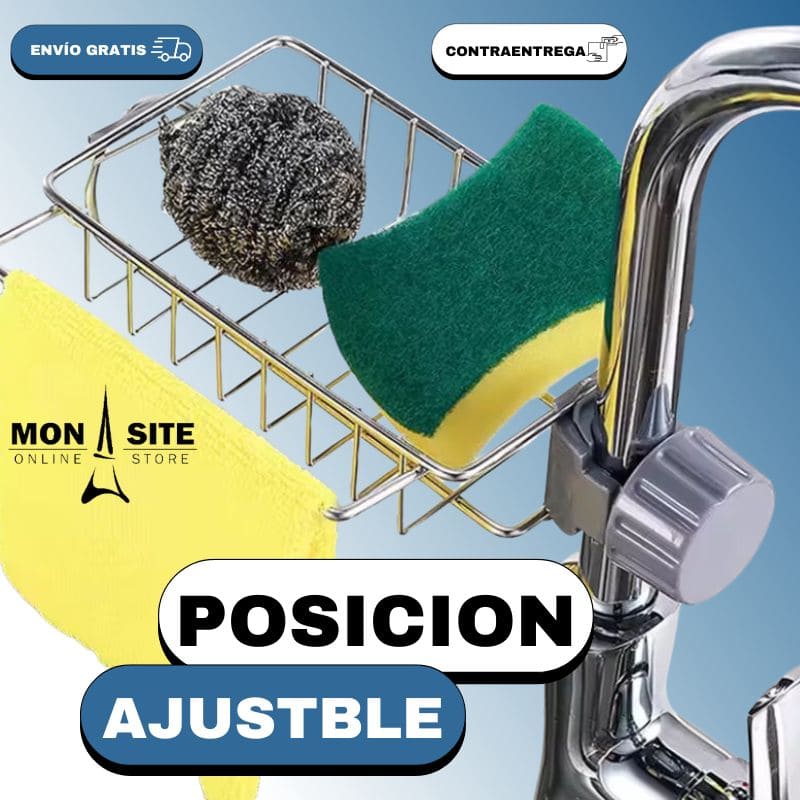 Organizador Lavatrastes soporte para grifo