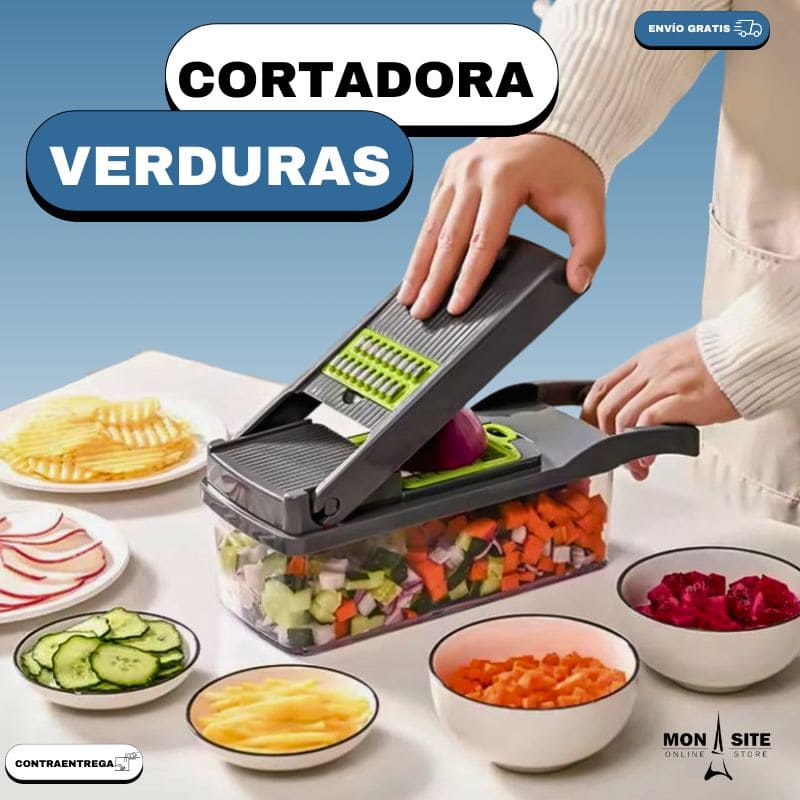 Cortador de Verduras Gris (Mandolina)