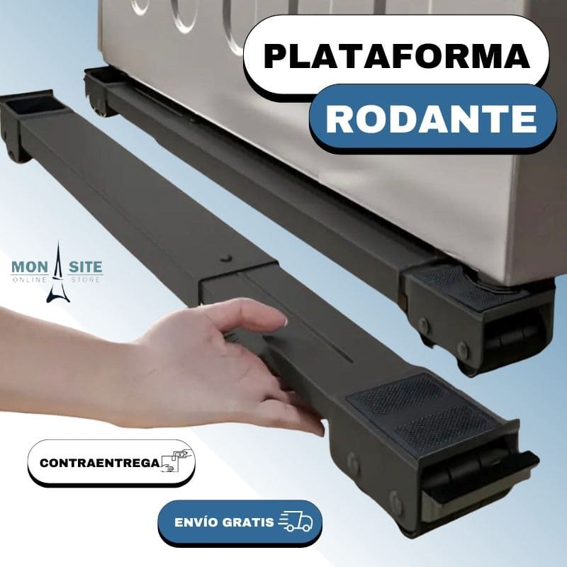 Base Móvil Antivibración Rodos