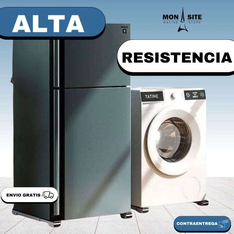 Base Móvil Antivibración Rodos