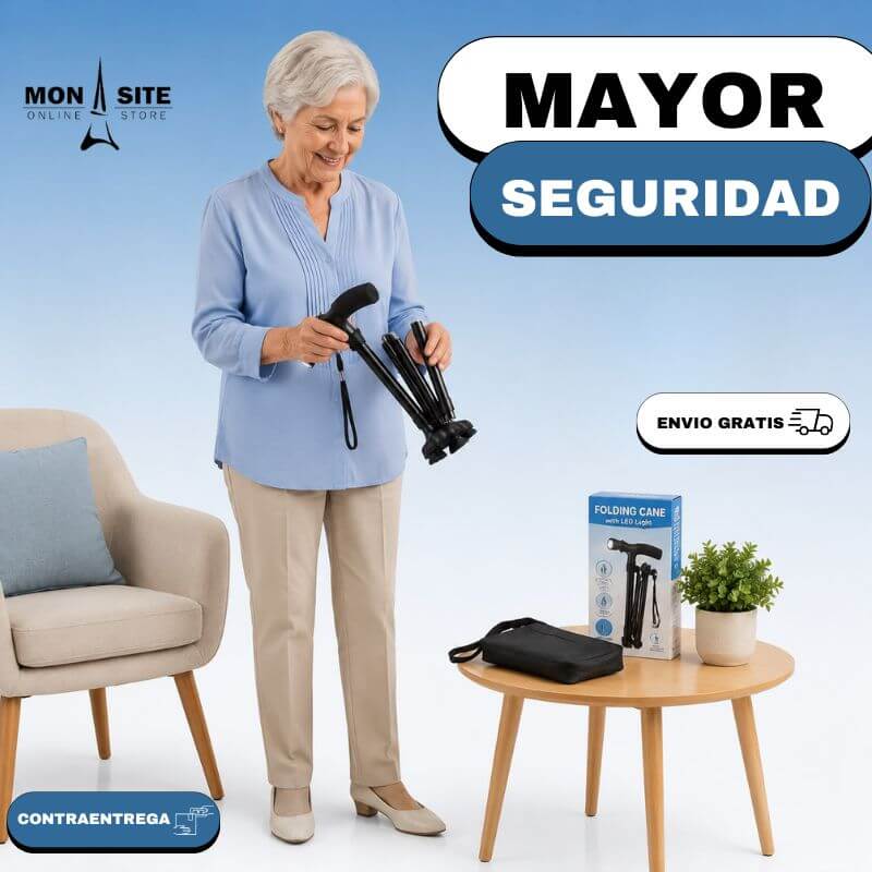 Bastón Plegable