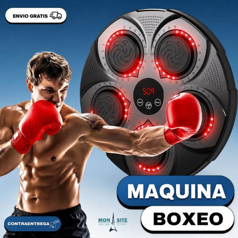 Máquina de Boxeo Inteligente con Bluetooth