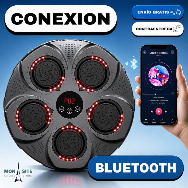 Máquina de Boxeo Inteligente con Bluetooth