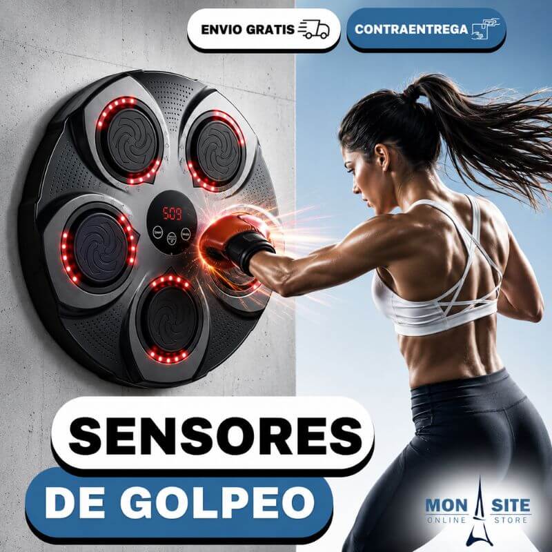 Máquina de Boxeo Inteligente con Bluetooth