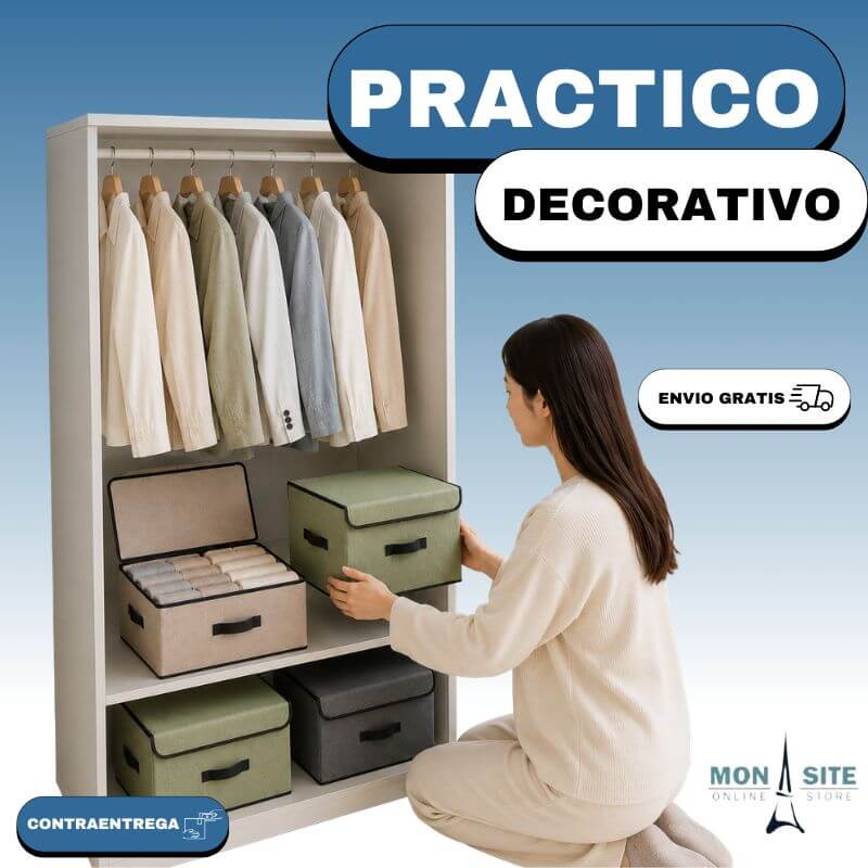 Organizador de Almacenamiento Plegable