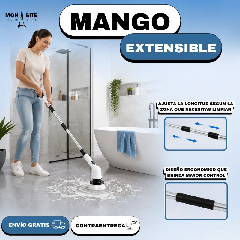 Cepillo Automático de Limpieza│KIT COMPLETO