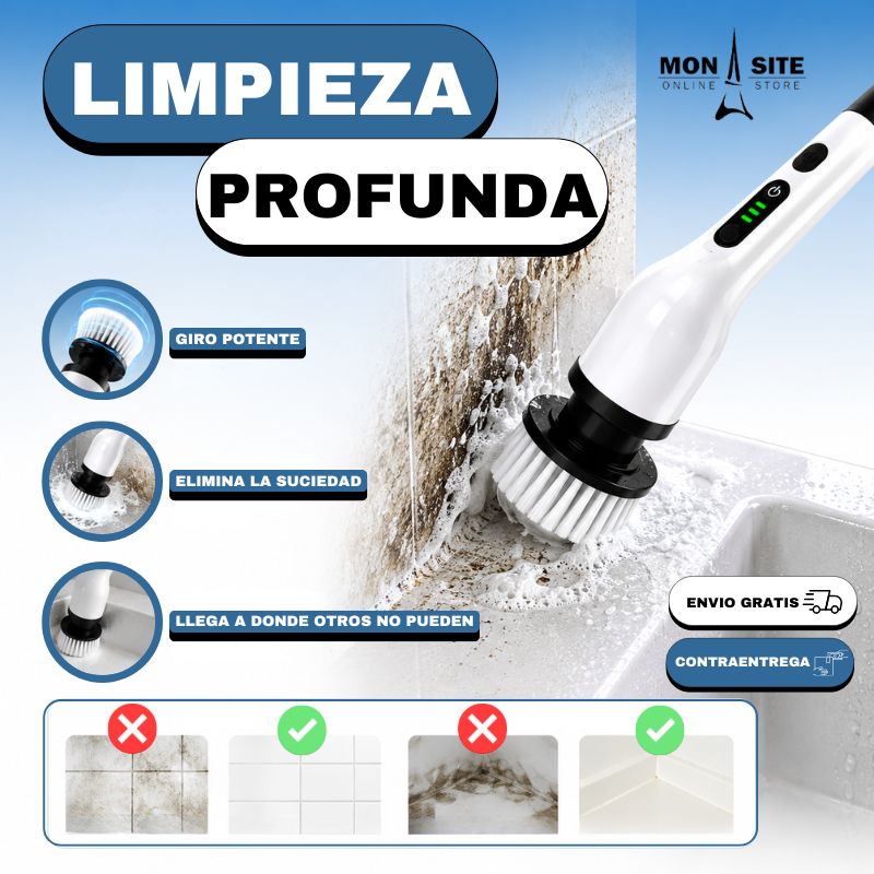 Cepillo Automático de Limpieza│KIT COMPLETO