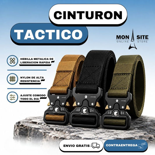 Cinturón Táctico Ultrarresistente